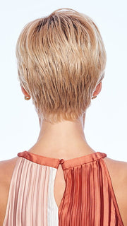 Model is wearing WONDER by GABOR in color LIGHT-BLONDE | Light ash blonde, Swedish blonde or blonde highlighted by the sun