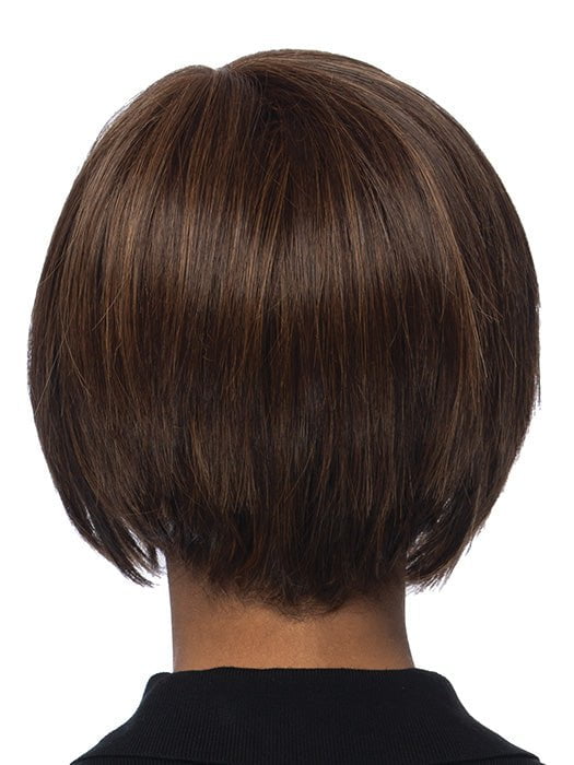 JAGGER by ESTETICA in color R6/28F | Chestnut Brown with Red Frost