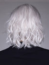 Model is wearing NAPLES by BELLETRESS in color OYSTER GRAY | A mixture of Lightest Gray and a hint of White
