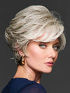 CURATED CUT by RAQUEL WELCH in color RL56/60 SILVER | Lightest Gray Evenly Blended with Pure White
