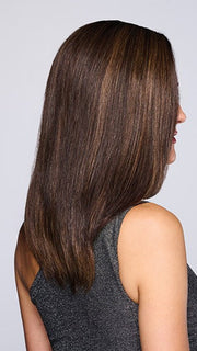ROME ROMANCE by RAQUEL WELCH in color RH4/10SS SHADED JAVA | Off Black with Dark Brown highlights from dark roots to ends