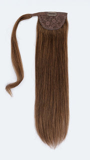SHAKE by ELLEN WILLE in color CHOCOLATE-MIX | Medium Brown Blended with Light Auburn, and Dark Brown Blend
