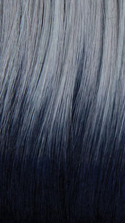 FROZEN-SAPPHIRE | Icy Blue Base with Indigo Black Roots
