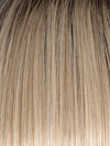 SS16/22 SHADED ICED SWEET CREAM | Pale Blonde with Slight Platinum Highlighting with Dark Roots