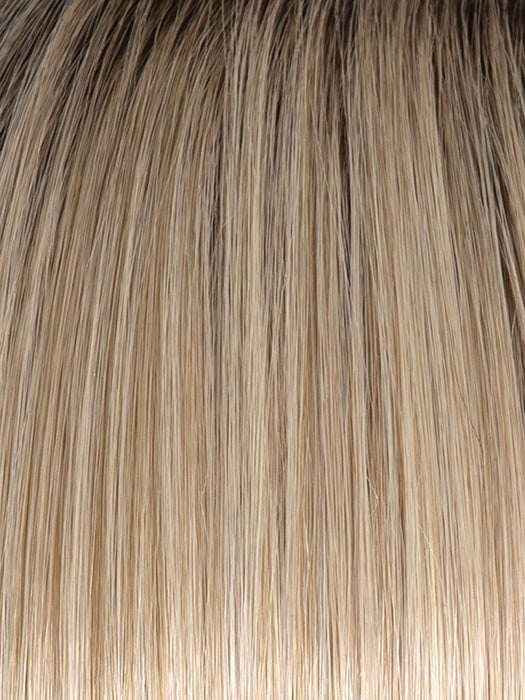 SS16/22 SHADED ICED SWEET CREAM | Pale Blonde with Slight Platinum Highlighting with Dark Roots