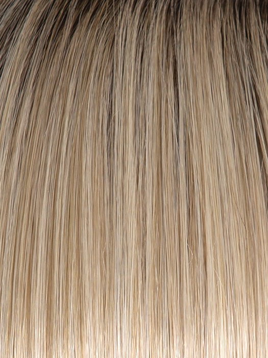 SS16/22 SHADED ICED SWEET CREAM | Pale Blonde with Slight Platinum Highlighting with Dark Roots