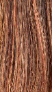 TIZIAN RED TIPPED 33.29.28 | Dark Auburn, Copper Red, and Light Copper Red Blend with Lighter Tipped Ends