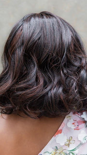 SOFLTY SPIRALED by HAIRDO in R435S GLAZED BLACK CHERRY | Black with Burgundy Highlights