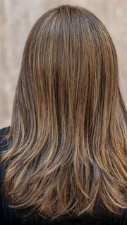 BLISS by TRESS ALLURE in HONEY-BEAN | Medium Brown with Strawberry highlights