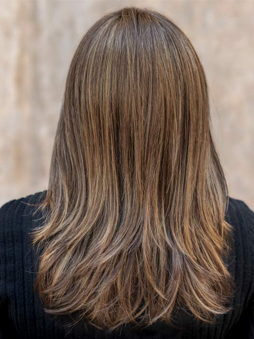 BLISS by TRESS ALLURE in HONEY-BEAN | Medium Brown with Strawberry highlights