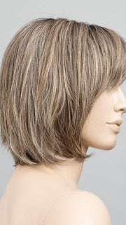 DARK SAND ROOTED | Light Brown base with Lightest Ash Brown and Medium Honey Blonde blend and Dark Roots
