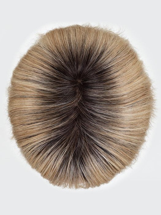 SAHARA BEIGE ROOTED | Light Golden Blonde and Lightest Golden Blonde with Light Honey Blonde Blend and Shaded Roots