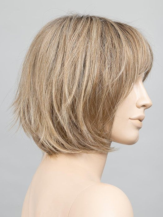 SANDY BLONDE ROOTED | Medium Blonde and Light Neutral Blonde with Medium Ash Blonde Blend and Shaded Roots