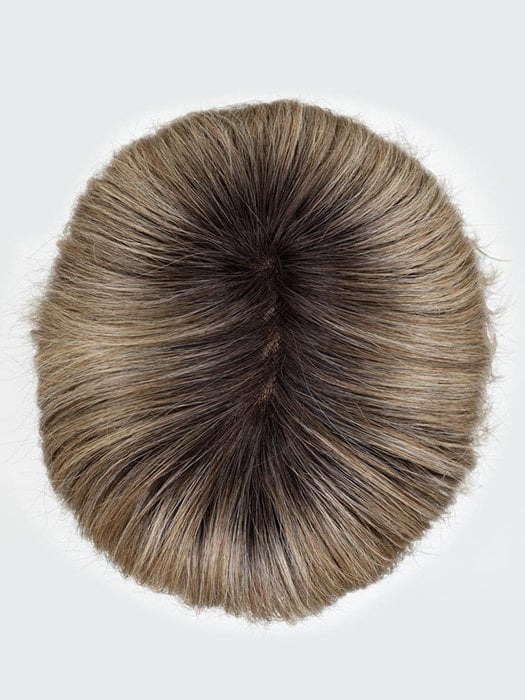 SANDY BLONDE ROOTED | Medium Blonde and Light Neutral Blonde with Medium Ash Blonde Blend and Shaded Roots