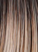 10/27/88/R6 ALMOND CREAM | Dark roots transition into a beautiful blend of light brown, pale auburn, and platinum tones.