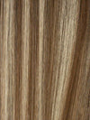 12/22/27/25R8 HONEY CARAMEL CASCADE | Multi-Dimensional 4 Tone Mix of Golden, Warm Blondes and Reddish Undertones with Medium Brown Roots