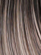 36/25/23/R6 MOON DUST | Dark salt and pepper base with blended golden blonde and cool platinum tones, shaded with Dark Roots