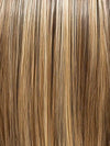 17/23/R8 | Beige Blonde and Auburn Blended with Medium Brown Roots
