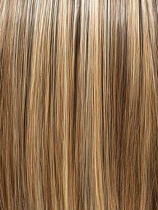 17/23/R8 | Beige Blonde and Auburn Blended with Medium Brown Roots