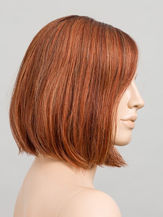 CINNAMON ROOTED | Deep Copper Brown and Copper Red with Dark Auburn Blend and Shaded Roots