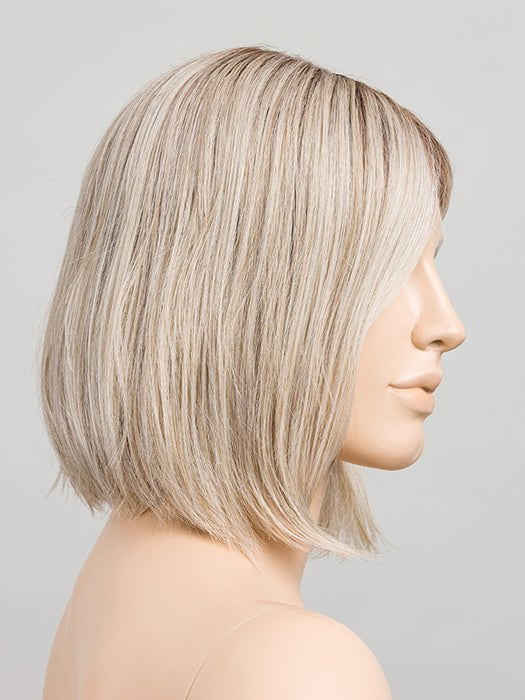 PEARL BLONDE ROOTED | Pearl Platinum Blended with Light Strawberry Blonde and Lightest Golden Blonde with Shaded Roots