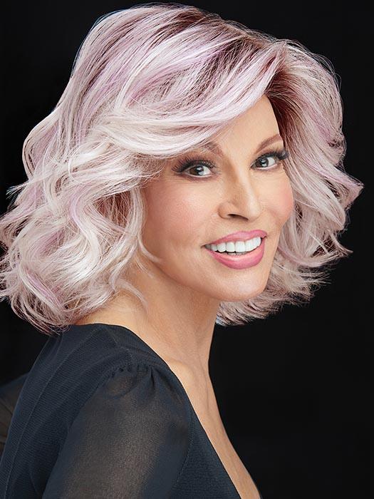 IF YOU DARE by RAQUEL WELCH in ICED-LAVENDER | Light Lavender Tones with a Rooted Top and Light Purple Hues PPC MAIN IMAGE