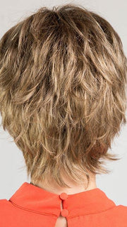 TRAVEL MONO by ELLEN WILLE in SAND MULTI ROOTED | Lightest Brown and Medium Ash Blonde Blend with Light Brown Roots