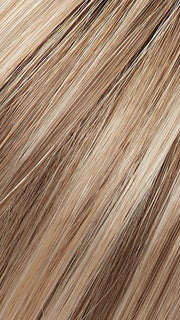 12FS12 MALIBU BLONDE | LIght Gold Brown, Light Natural Gold Blonde, Pale Natural Gold-Blonde Blend, Shaded with Light Gold Brown