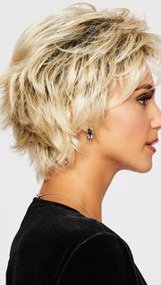 VOLTAGE by RAQUEL WELCH | 20th Anniversary | SS613 SHADED PLATINUM | Light Golden Blonde with Dark Roots