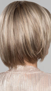SANDY BLONDE ROOTED | Medium Honey Blonde, Light Ash Blonde, and Lightest Reddish Brown blend with Dark Roots