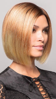 The Kai Wig by Rene of Paris is a short, straight bob style for sleek sophistication