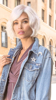 The Rae Wig by Rene of Paris is a jaw-dropping, confident and short A-line cut