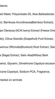 Ingredients