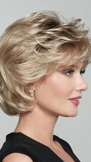 SALSA by Raquel Welch in SS14/88 SHADED GOLDEN WHEAT | Dark Blonde Evenly Blended with Pale Blonde Highlights and Dark Roots