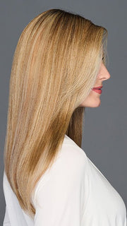 The sheer luxurious lace front and monofilament top allow for a natural look whether parted left, right, or middle