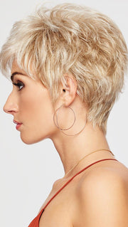 SPARKLE ELITE by RAQUEL WELCH | 20th Anniversary | R23S+ GLAZED VANILLA | Cool Platinum Blonde with Almost White Highlights
