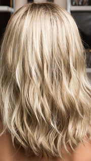 HEIDI by Jon Renau in 22F16S8 VENICE BLONDE | Light Ash Blonde and Light Natural Blonde Blend Shaded with Medium Brown