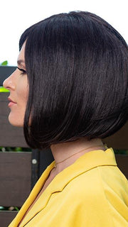 PLATINUM 107 by LOUIS FERRE in 2 DARKEST BROWN | Darkest Brown (This piece has been styled)