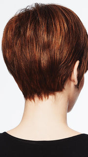 R3025S+ GLAZED CINNAMON | Medium Reddish Brown with Ginger Blonde highlights