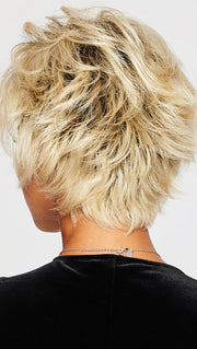 VOLTAGE by RAQUEL WELCH | 20th Anniversary | SS613 SHADED PLATINUM | Light Golden Blonde with Dark Roots