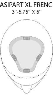 5.75â€ W | 3â€x5â€ L | BASE DIMENSIONS