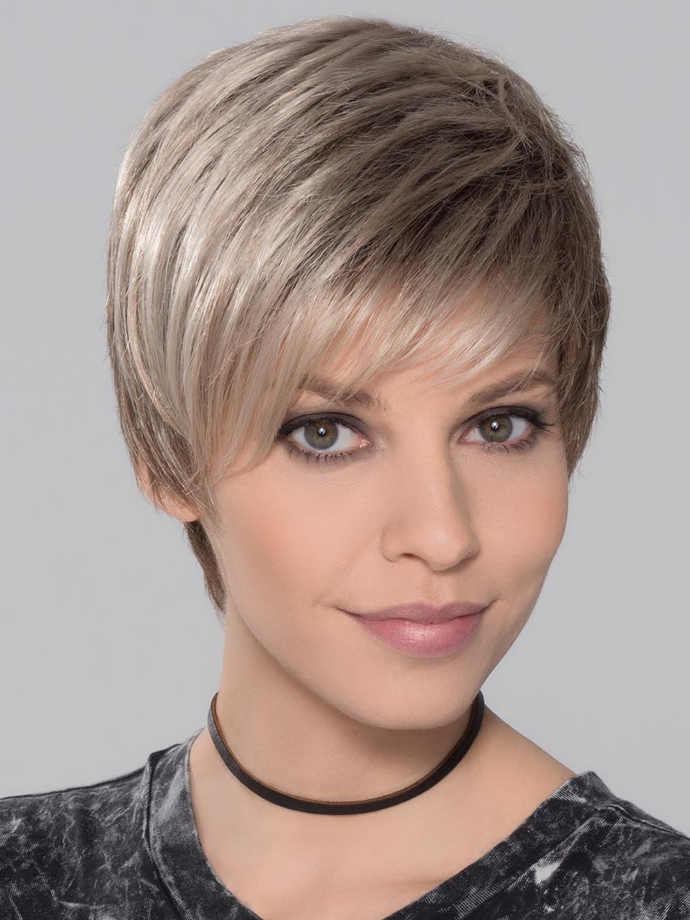 YOU Wig by ELLEN WILLE in SAND MULTI ROOTED | Lightest Brown and Medium Ash Blonde Blend with Light Brown Roots PPC MAIN IMAGE