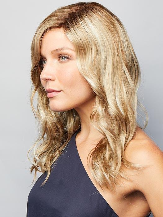 Choose between more tousled waves or more defined waves. With a monofilament part, you can make this style your very own.