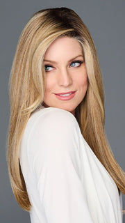 TOP BILLING 18 by Raquel Welch in RL14/22SS SHADED WHEAT | Dark Blonde Evenly Blended with Platinum Blonde with Dark Roots PPC MAIN IMAGE FB MAIN IMAGE