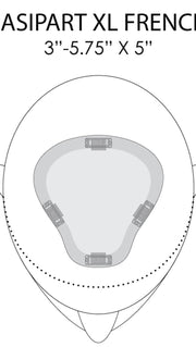 5.75â€ W | 3â€x5â€ L | BASE DIMENSIONS