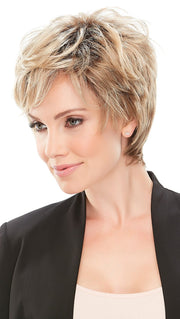 RUBY by Jon Renau in 12FS8 SHADED PRALINE | Light Gold Brown, Light Natural Gold Blonde & Pale Natural Gold-Blonde Blend, Shaded with Medium Brown PPC MAIN IMAGE FB MAIN IMAGE