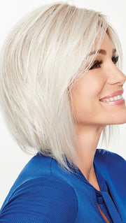 On Edge Wig by Gabor is this "shattered" below-the-chin bob has edgy, fashion-forward flair