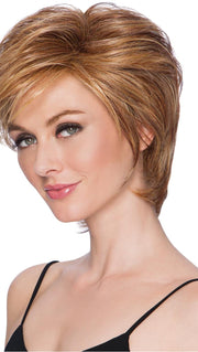 Comb the sides forward to frame the face or brush them back for a more sophisticated look