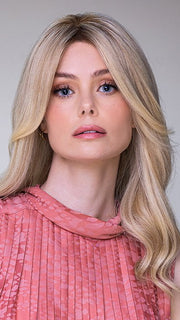SIENNA LITE by Jon Renau in 22F16S8 VENICE BLONDE | Light Ash Blonde and Light Natural Blonde Blend Shaded with Medium Brown PPC MAIN IMAGE FB MAIN IMAGE
