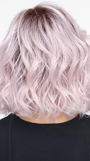 ICED-LAVENDER | Light Lavender Tones with a Rooted Top and Light Purple Hues Lavender Highlights